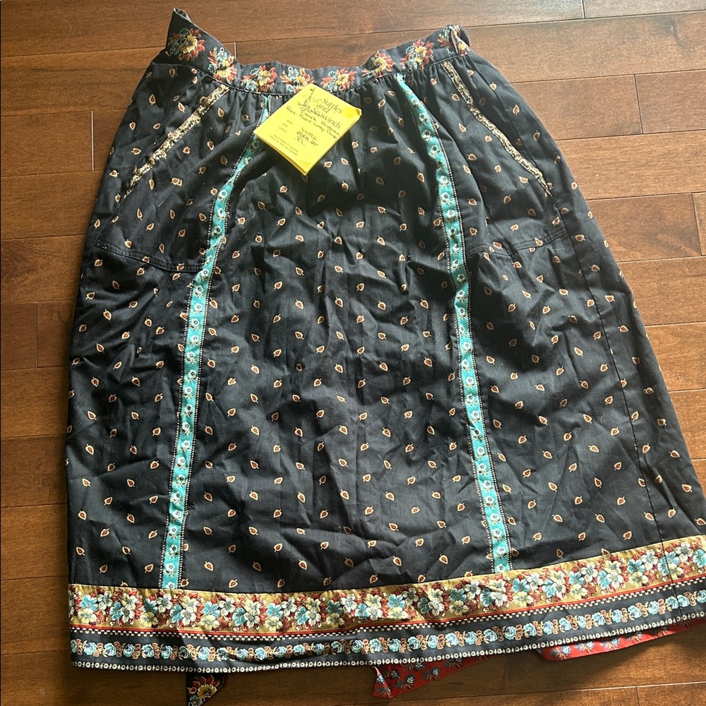 Vintage Suttles and Seawinds Wrap Skirt